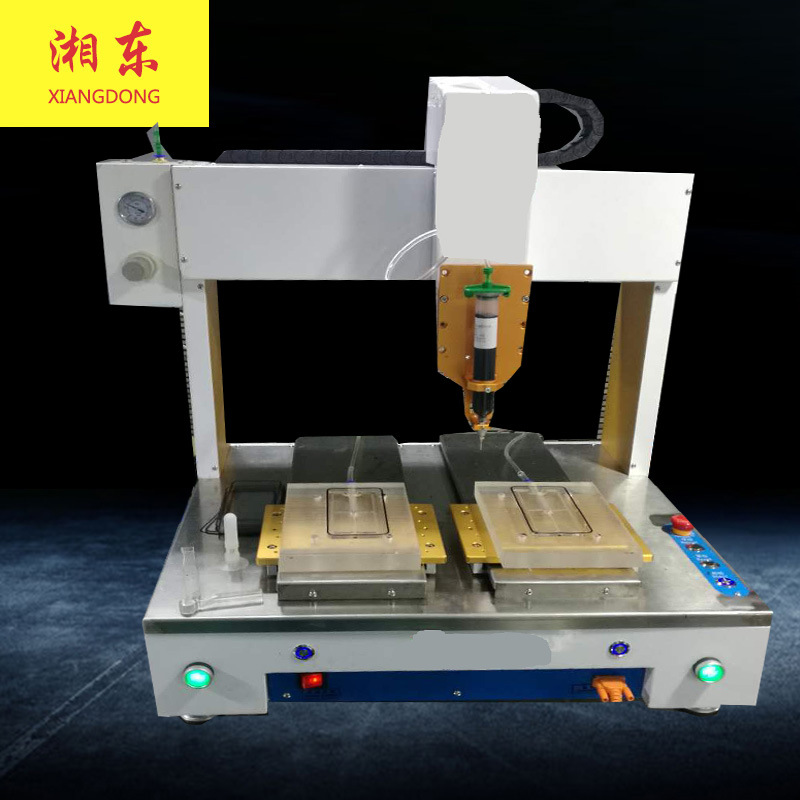 手机钢化玻璃3D 5D全自动点胶机手机壳钢化膜点胶