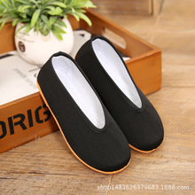 新款儿童鞋圆口软底透气男童鞋舞台表演老北京布鞋童单鞋舞蹈鞋