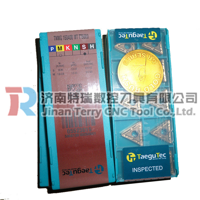 特固克原装车刀片TNMG130404 EA  TT9215不锈钢加工