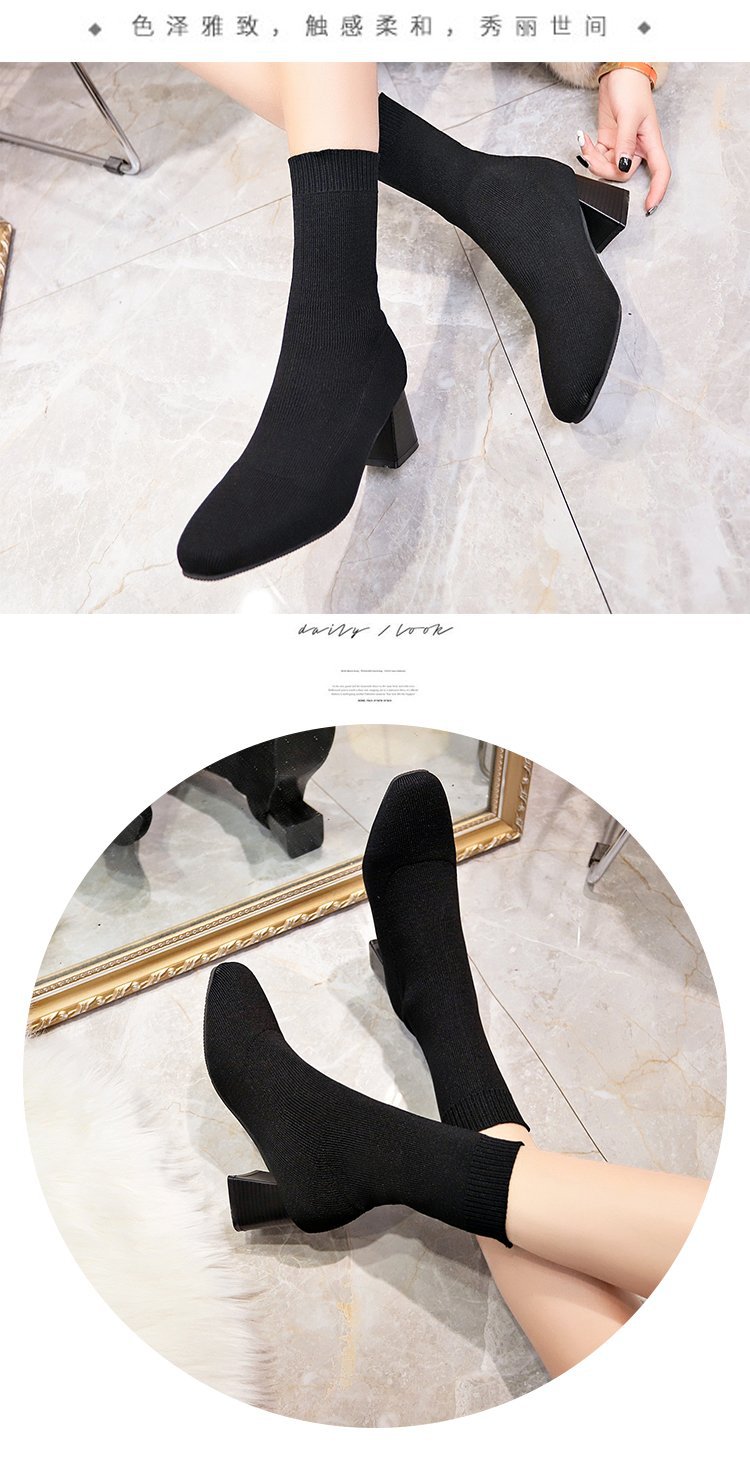 Bottes femme en Tissu - Ref 3355140 Image 13