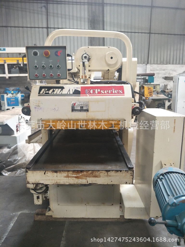 二手木工机械 二手台湾双面刨  进口木工刨床 实木进口重型双面刨