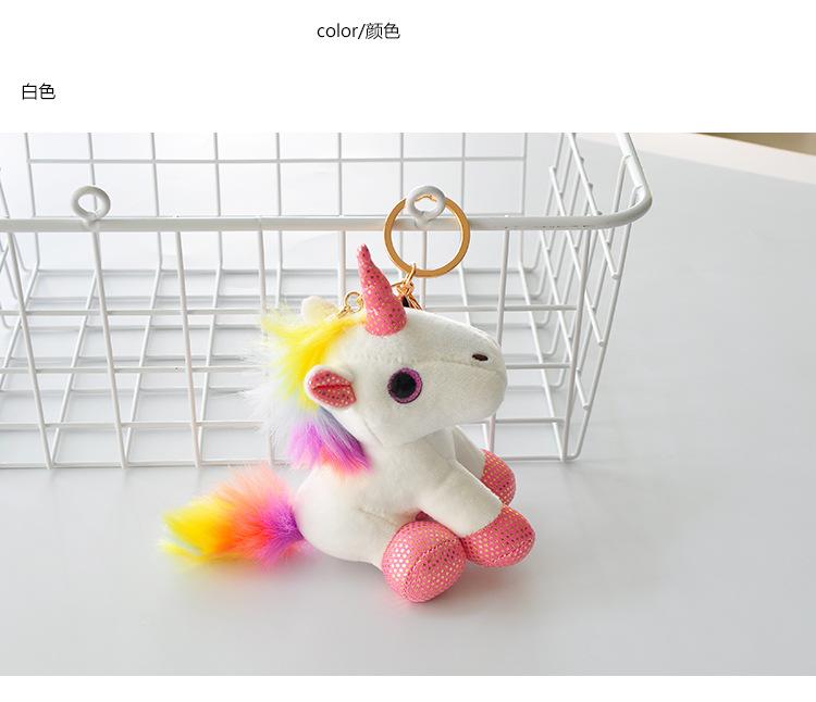 Stuffed & Plush Animals Online Sale Colorful Plush Toy Backpack Pendant