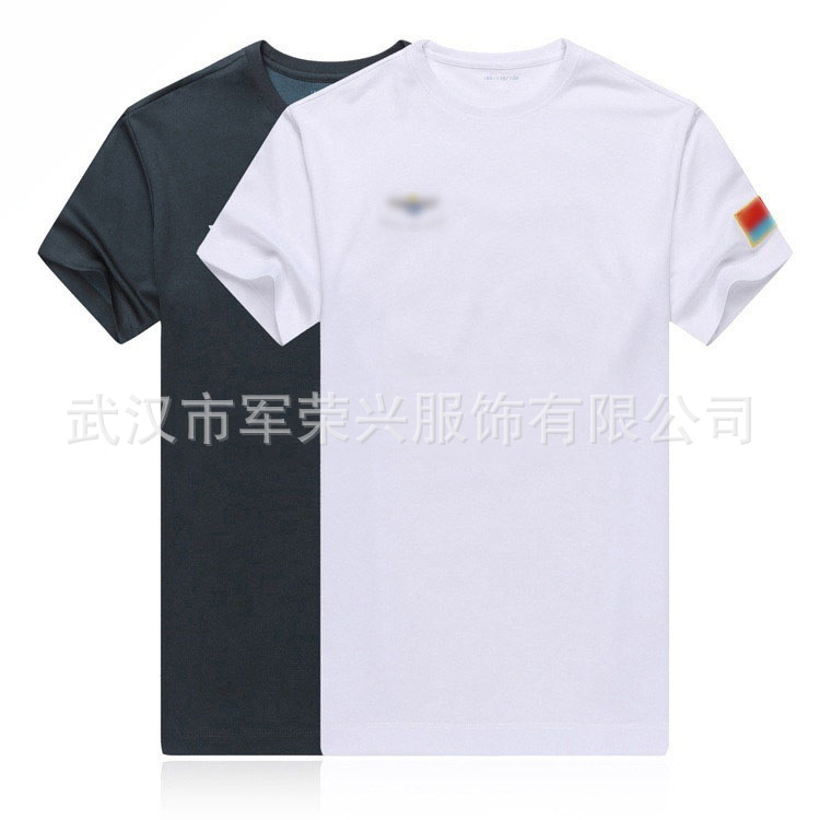 wholesale 3543 outdoors 02 Pilot T-shirts Short sleeved men and women Military training dark blue white Fitness clothing