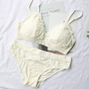 Wireless bra, set, breast pads, underwear