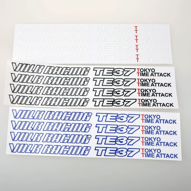 Volk racingTE37 модифицированные наклейки на ступицу колеса Автомобильные Наклейки На ступицу колеса Volk Racing наклейки на шины наклейки на колесо