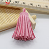 Metal small keychain with tassels, accessory, Korean style, South Korea, wholesale