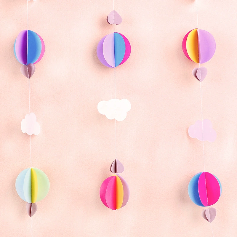 Three dimensional balloon for kindergarten, evening dress, cloud