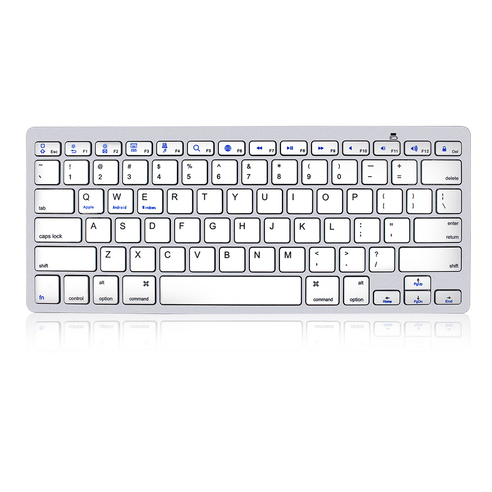 ipad平板蓝牙键盘 超薄便携式 无线蓝牙键盘  多色可选 厂家直销
