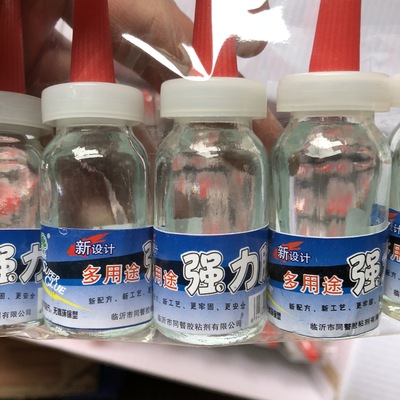 【强力不干胶】霸王胶水瞬间粘合胶水720瓶/件跑江湖地摊厂家直销|ru