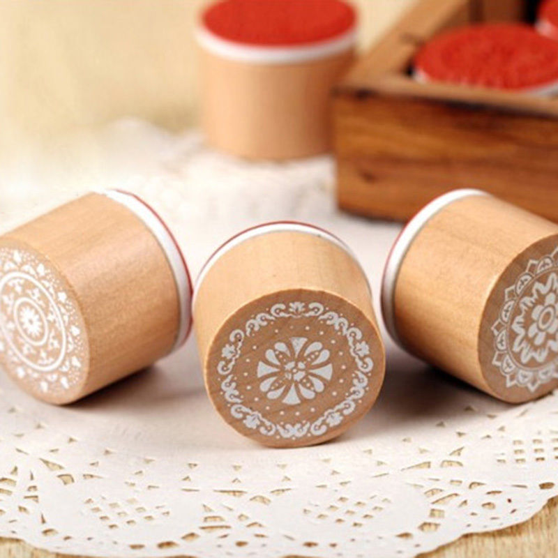 6pcs-lot-Round-Wooden-Assorted