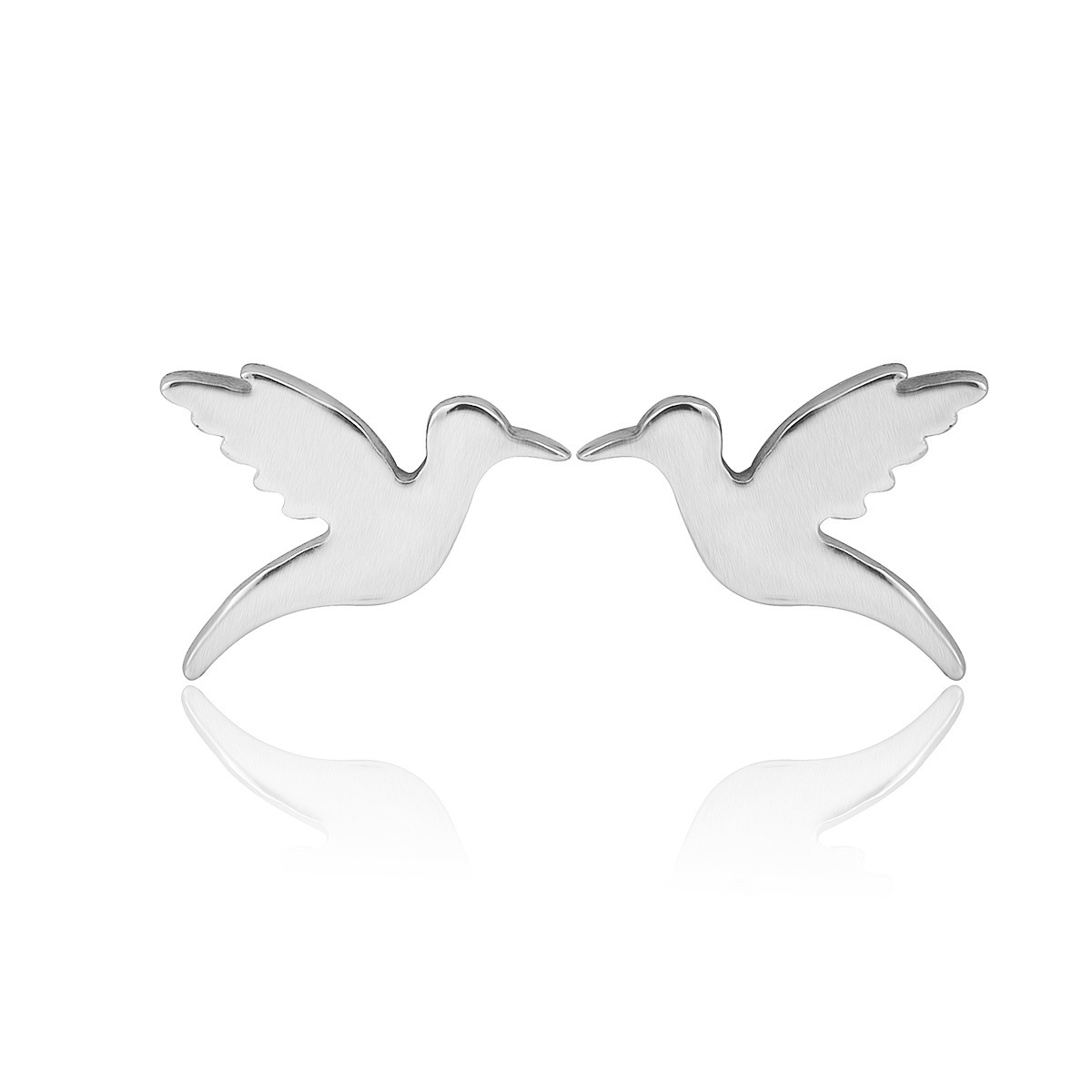 Wholesale Jewelry 1 Pair Fashion Flying Bird Alloy Ear Studs display picture 2