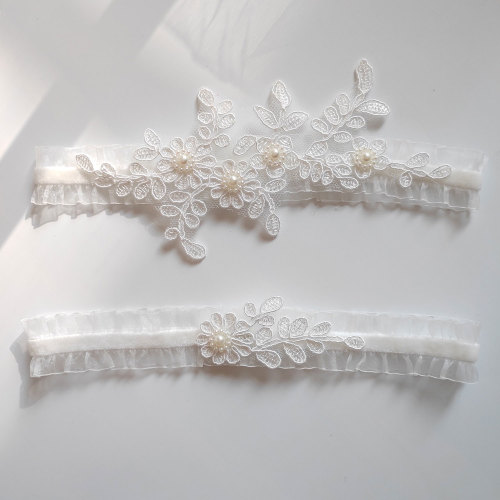 LW28 Bridal Lace Garter Original Design Cross-border Foreign Trade Garter Thigh Ring Western Wedding Accessories 