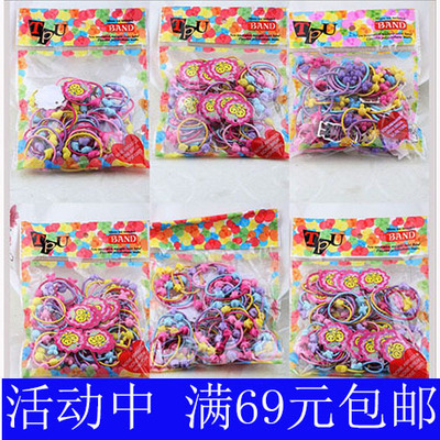 饰品批发 韩版饰品出厂促销价甜美米奇头发绳 头绳 皮筋