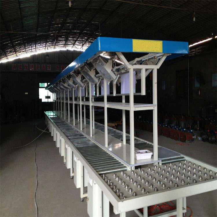 智能自动化流水线|非标皮带输送滚筒线|物流快递分拣输送线体厂家