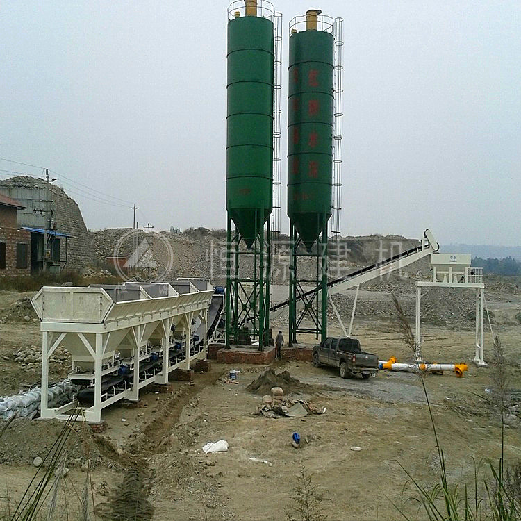 厂家现货供应WBZ400吨稳定土拌合站 水稳拌合站设备