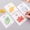 Zhishun cute creative small fresh leaf convenience sticker simulation leaf notepad