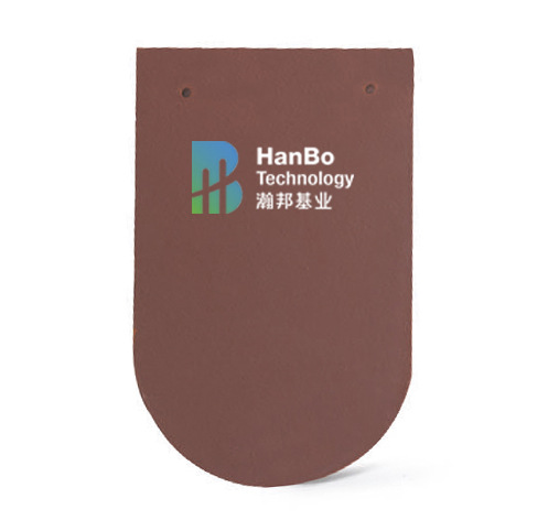 彩色鱼鳞陶瓦别墅屋面鱼鳞瓦 厂家