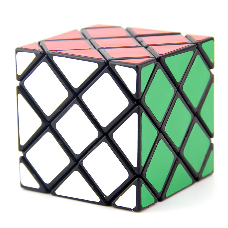 Blue Hexahedral Black 8-axis 6-sided Cube, Special-shaped Creative Competition Toy For Children_voghion.com