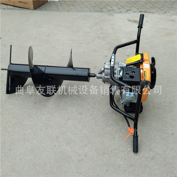 耐用汽油大马力挖坑机 汽油4冲程刨坑机 立柱埋桩挖坑机9