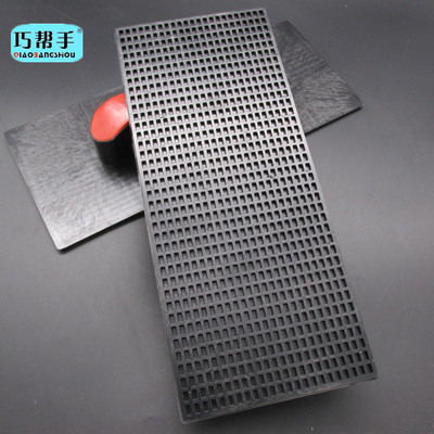 宏业泥瓦工具厂家批发钢化塑料抹泥板  托灰板 匠作工具 塑料抹子|ru