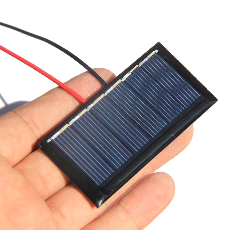 Battery solar-powered