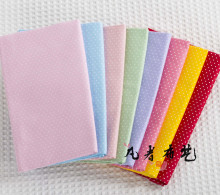 1.6米宽幅 2mm小圆点/斜纹纯棉布/印花布/床品布料/全棉面料批发/