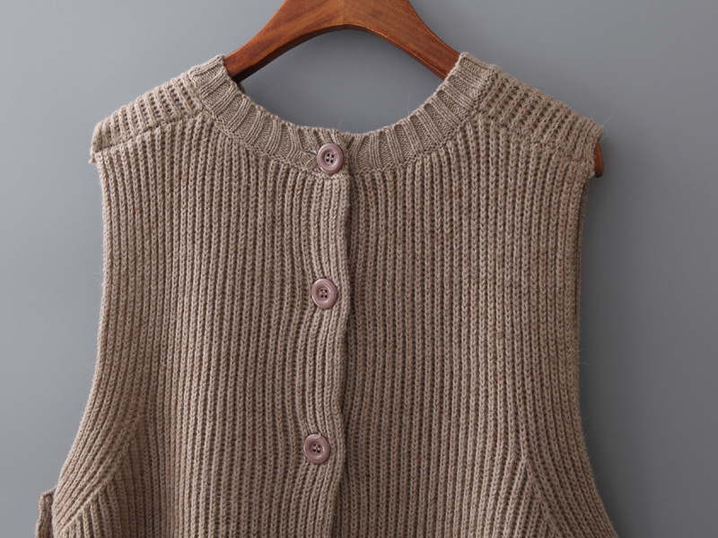 Gilet femme en Mélange de poils de lapin - Ref 3316387 Image 23