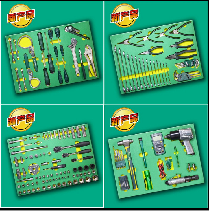 世达工具 SATA 157件汽修工具托组套 09919 （适用95121工具车）