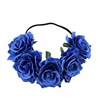 Headband, hair accessory for bride, roses, flowered, handmade