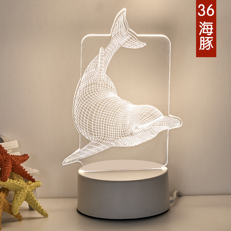 Lampe Led USB creative anniversaire touch 3D - Ref 3423838 Image 31