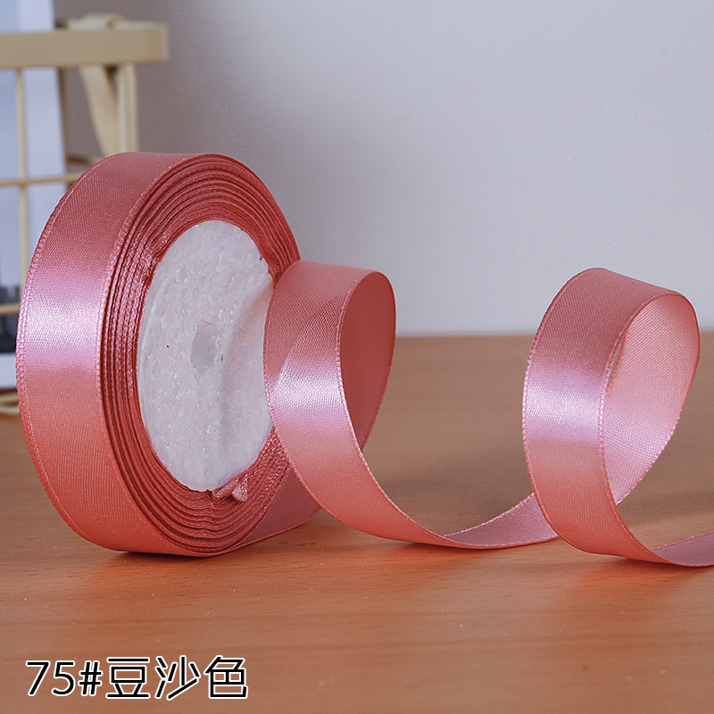 Fábrica al por mayor 2cm cinta hecha a mano cinta de poliéster caja de regalo cinta floral cinta para hornear cinta decorativa