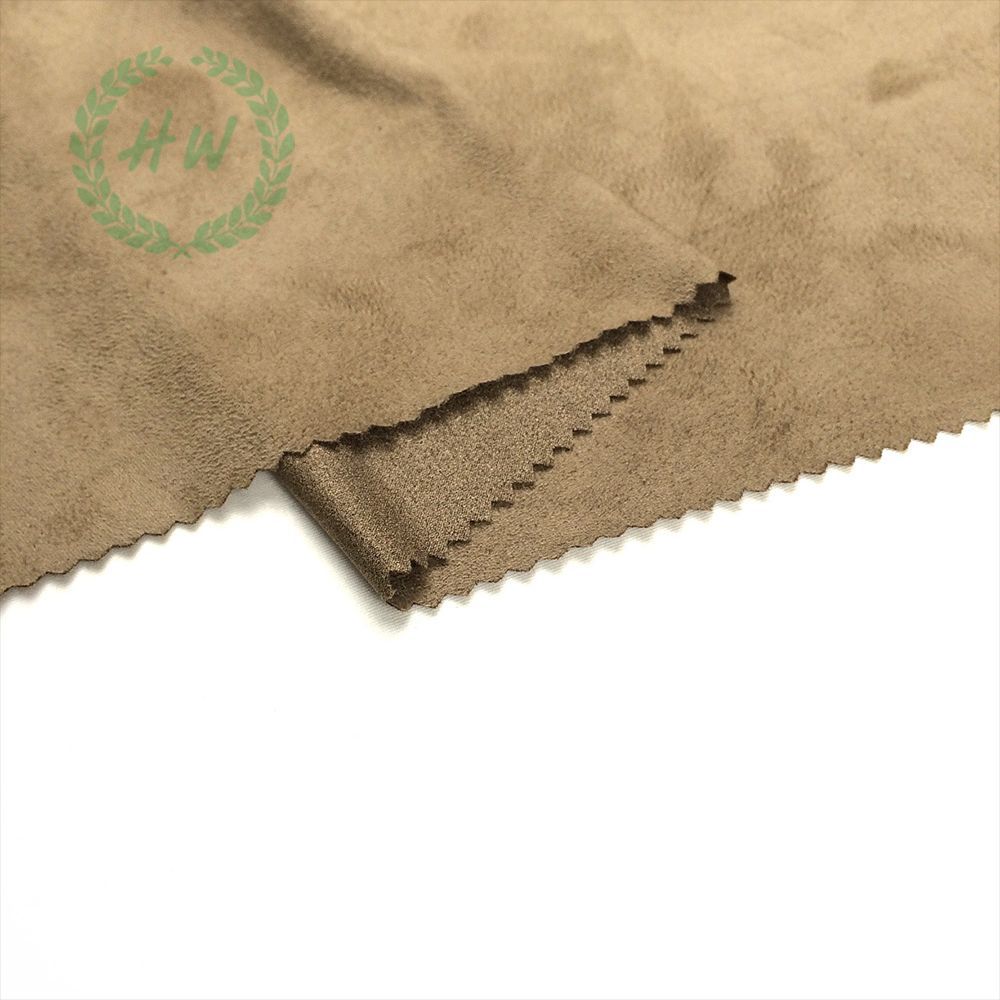麂皮绒防火阻燃面料 欧标沙发家居磨毛鹿皮仿皮绒布料