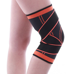 Maxway Knitting Sports Knee Pad Compression Bandages Knee Pad Riding Fitness Breathable Wrapping Protective Gear Factory Wholesale