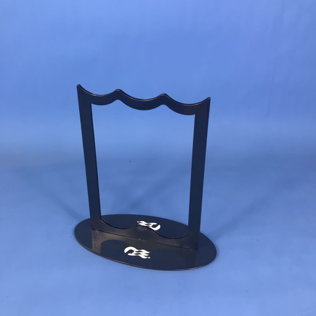 铁艺餐牌座高档酒店咖啡厅餐吧台号牌电镀餐牌座 不锈钢标