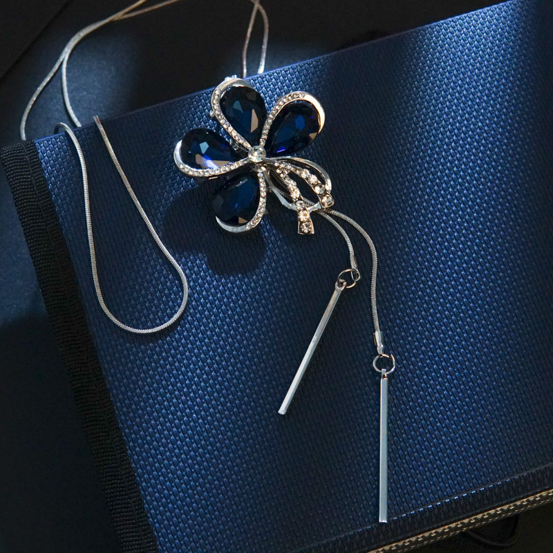 simple  new  crystal necklace