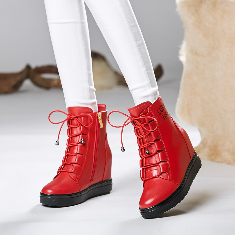 Bottes femme WISSEO en En cuir - Ref 3355060 Image 3