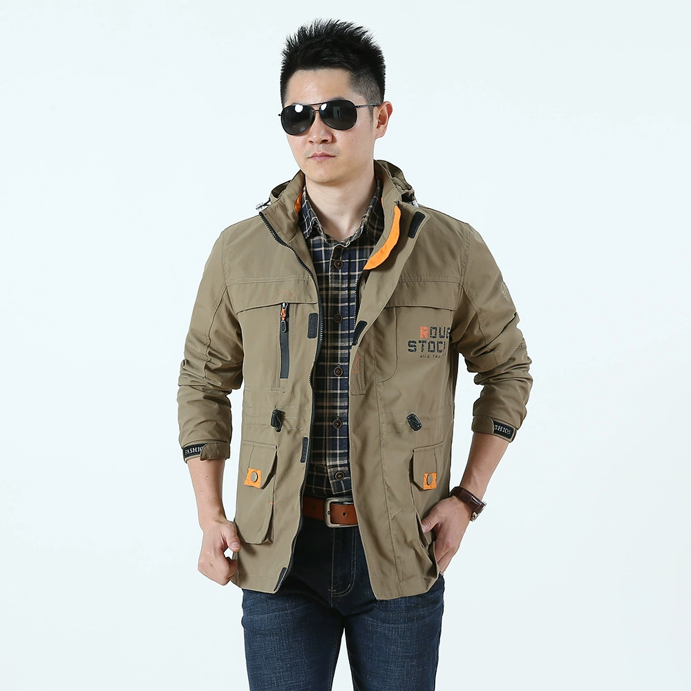 086 # Брендовая мужская одежда Rush, весна и осень, тонкая Уличная Повседневная Одиночная куртка, Мужская куртка, спортивная куртка