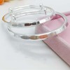 Copper silver silver bracelet, fashionable accessory, wholesale