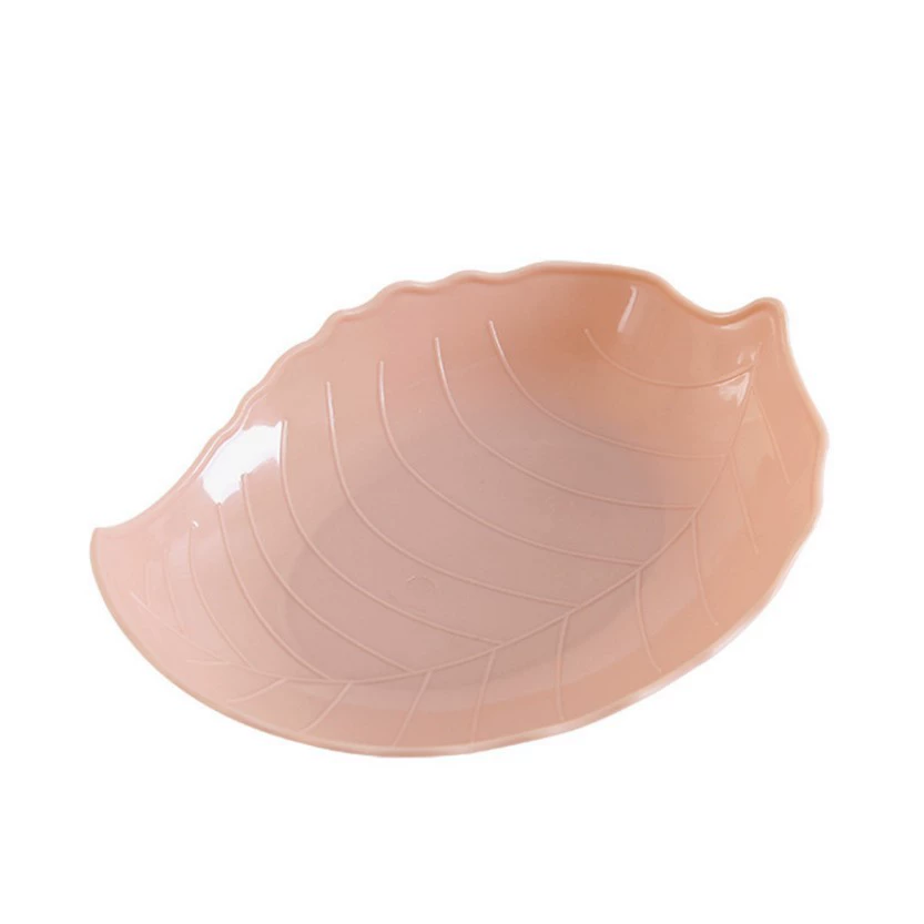 Creative leaf fruit plate leaf -shaped dry fruit disk plastic Spring Festival snacks candy Cold dish dish restaurant snack disk