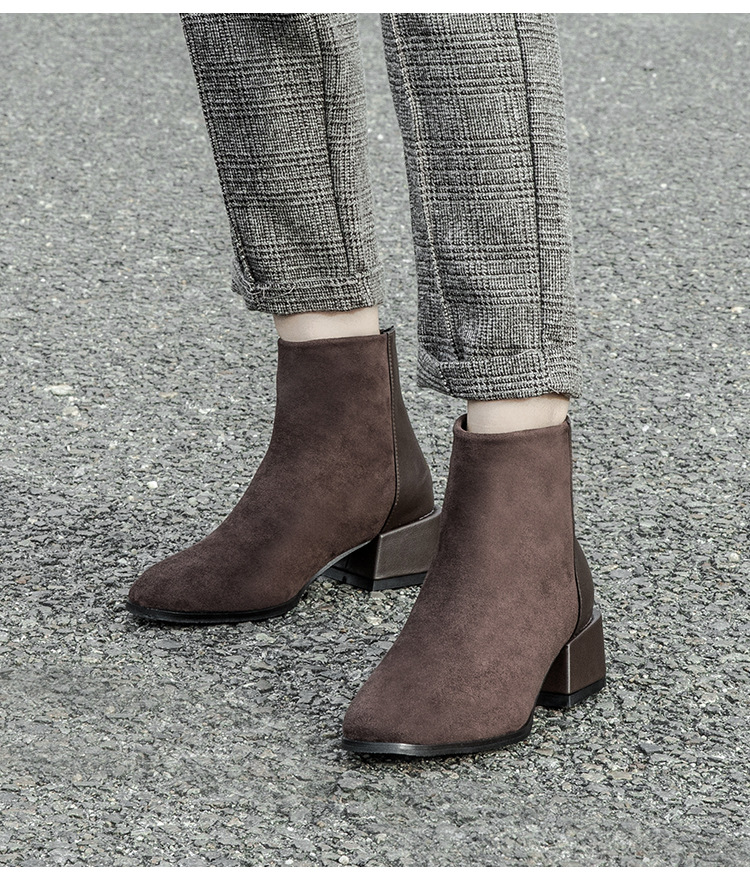 Bottes femme en En cuir - Ref 3354889 Image 43