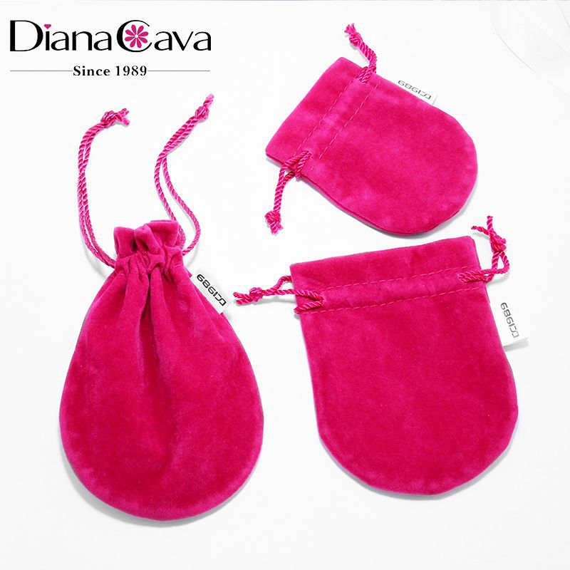 多颜色现货3尺寸戒指耳环项链绒布袋 束口首饰袋 抽绳珠宝装包袋|ru