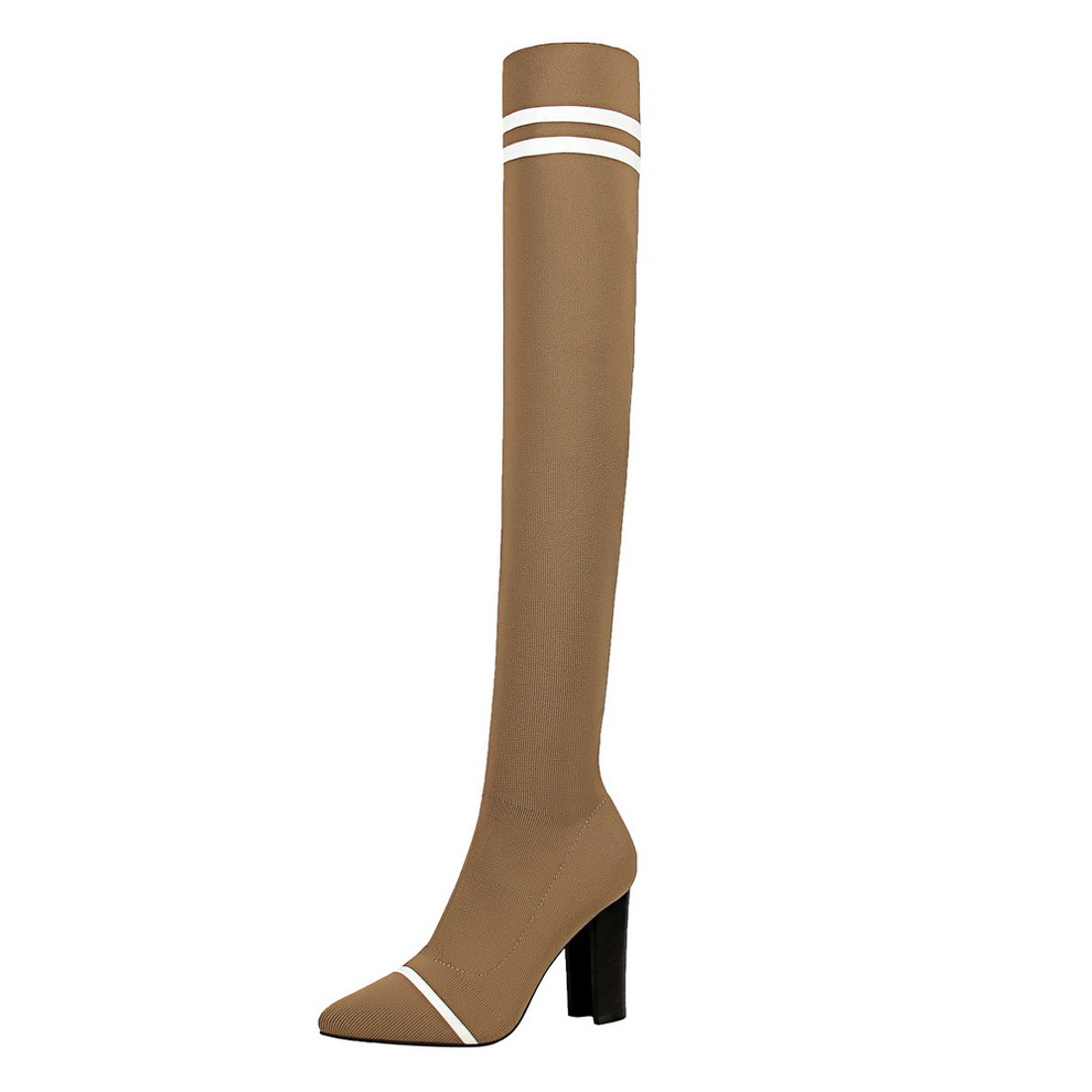 Bottes femme BIGTREE en Laine - Ref 3355108 Image 5