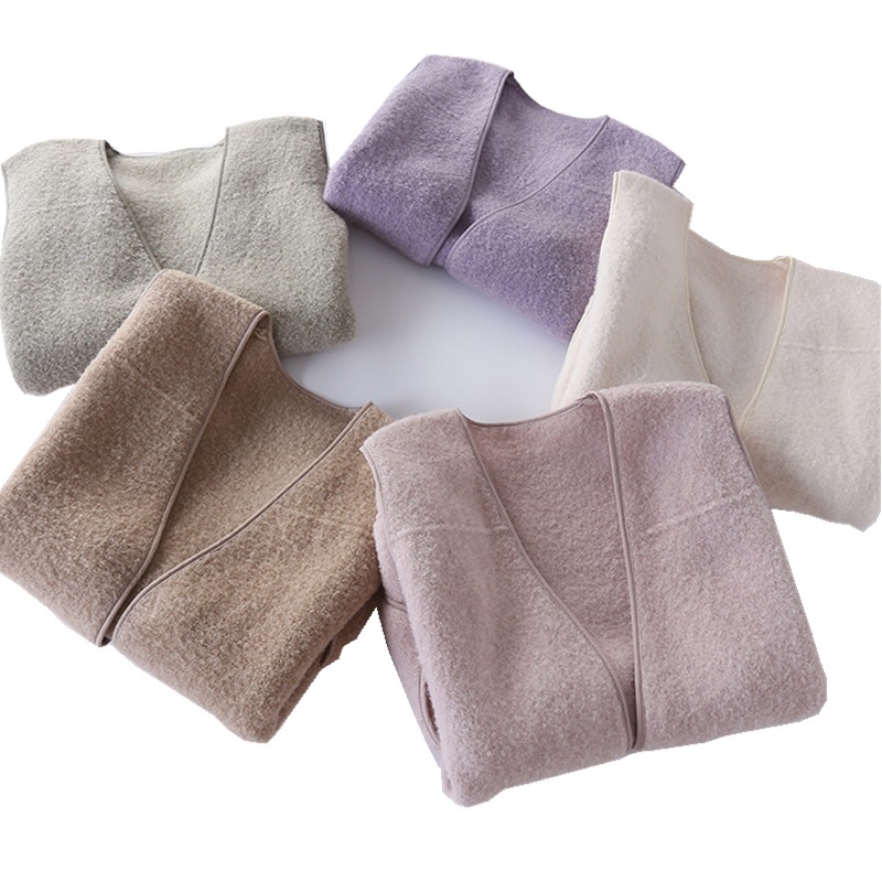 Gilet femme en Mélange de laine - Ref 3317685 Image 5