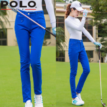 polo golf高尔夫服饰 女士长裤 修身球裤 golf运动服装裤子