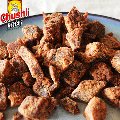 厨师猪肉粒零食 办公室零食小吃猪肉粒 特产零食猪肉丁厂家批发