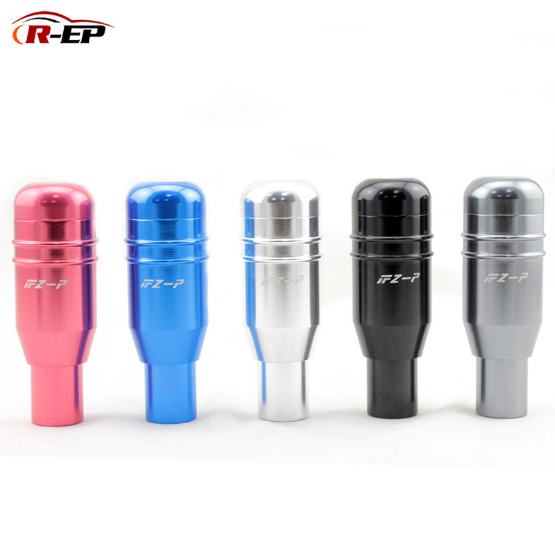 Car Modified Gear Shift Head,Manual And Integrated Aluminum Alloy Gear Shift Head,Racing Metal Gear Handle,Universal Gear Shift