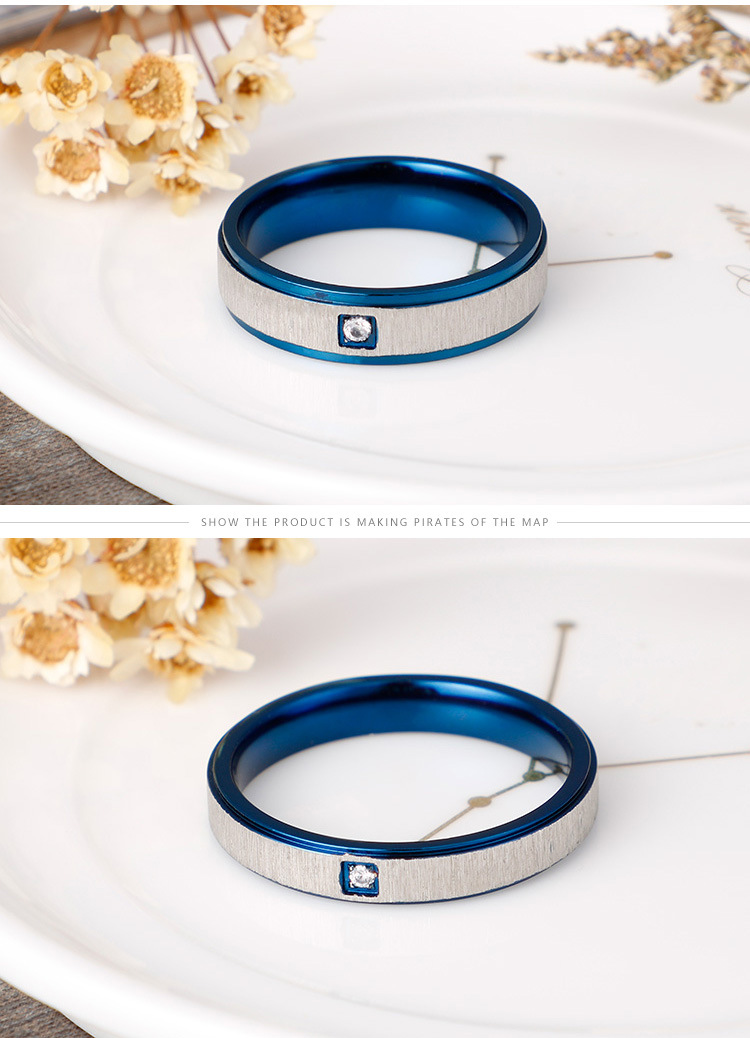 All Seasons Season PVD Coated 18K Gold Plated Geometric Titanium Steel Simple Style Waterproof Non Tarnish Rings