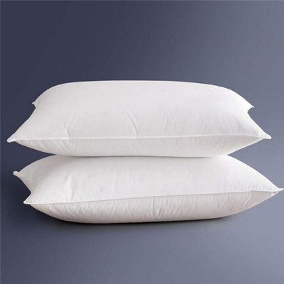 全棉防雨布羽絲絨枕芯 酒店布草賓館用品枕芯床上用品 壹件代發