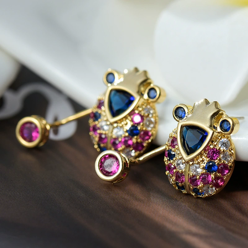 Серьги 欧蒂娜, серебряные иглы, модный цирконий, серебро 925 пробы, корейский стиль, оптовая продажа