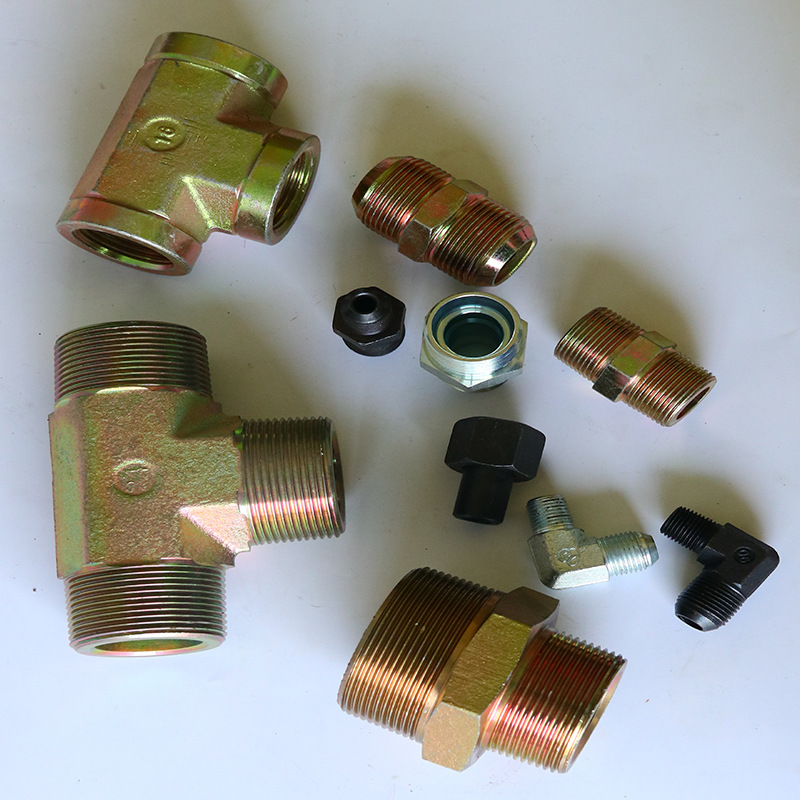 可调过渡接头 液压油管接头 内六角过渡接头 油管接头